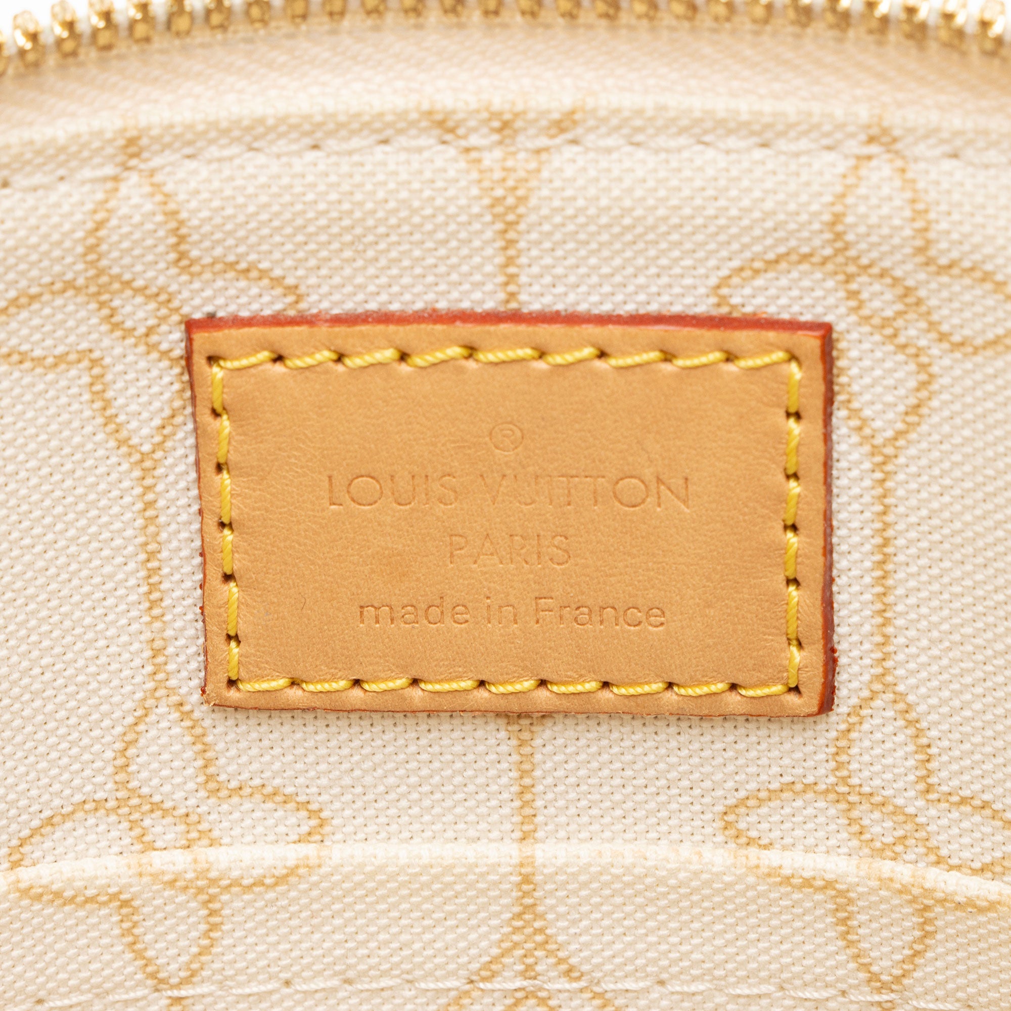 Louis Vuitton Limited Edition Damier Azur Nautical Alma BB Satchel