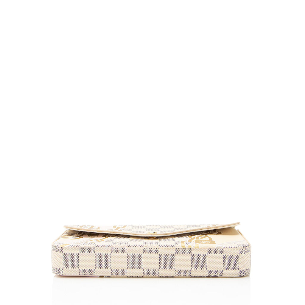 Louis Vuitton Limited Edition Damier Azur Nautical Felicie Pochette