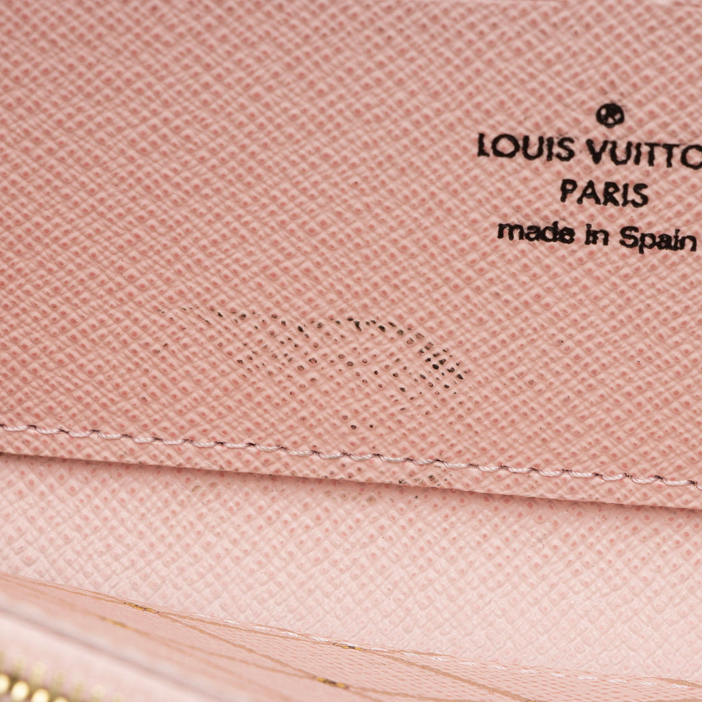 Louis Vuitton Limited Edition Damier Azur Summer Trunk Clemence Wallet