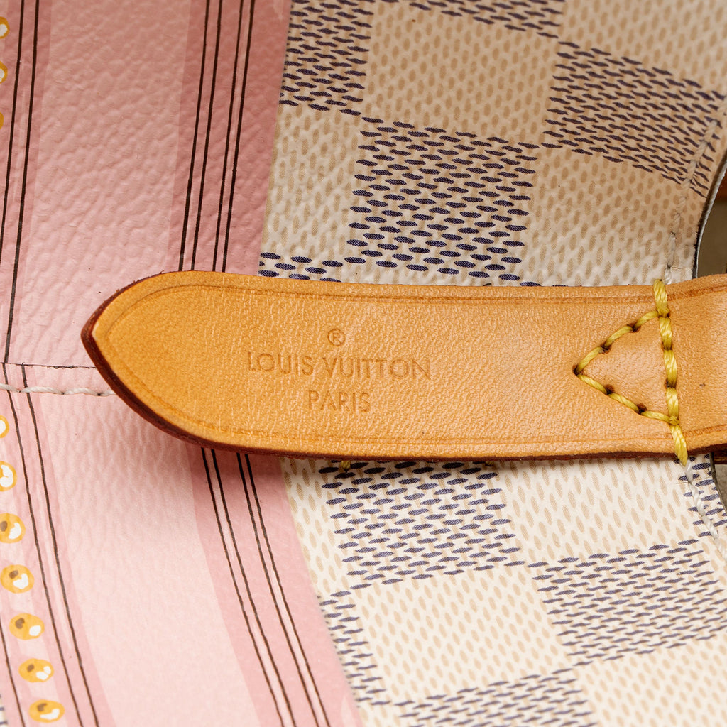 Louis Vuitton Limited Edition Damier Azur Summer Trunk Neonoe MM Shoulder Bag