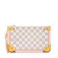 Louis Vuitton Limited Edition Damier Azur Summer Trunk Neverfull MM Pochette