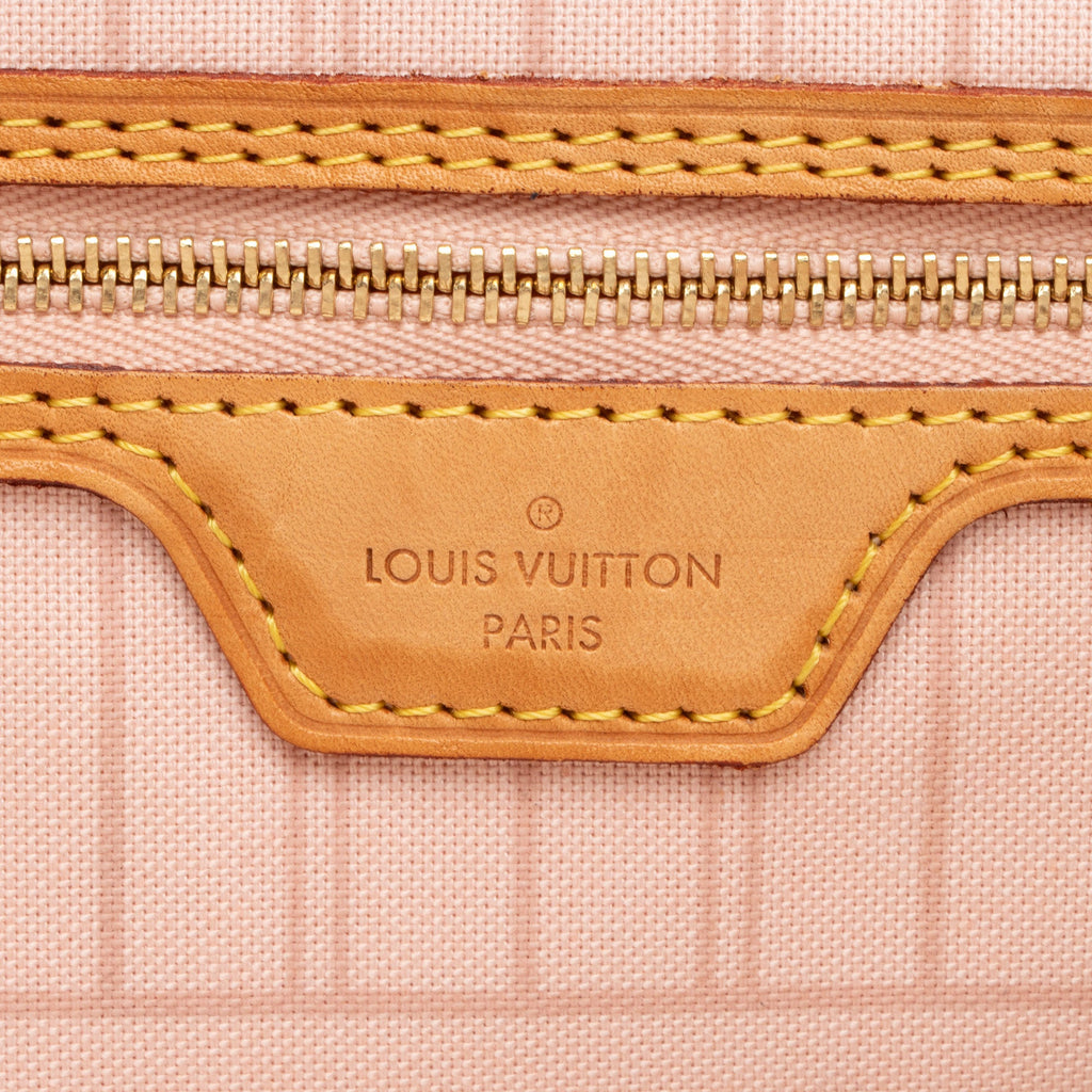 Louis Vuitton Limited Edition Damier Azur Tahitienne Neverfull MM Tote