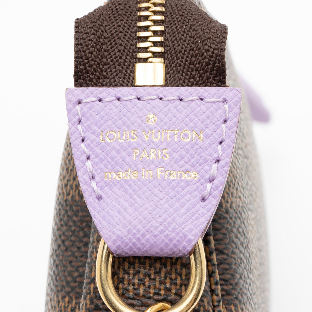 Louis Vuitton Limited Edition Damier Ebene Animation Mini Pochette