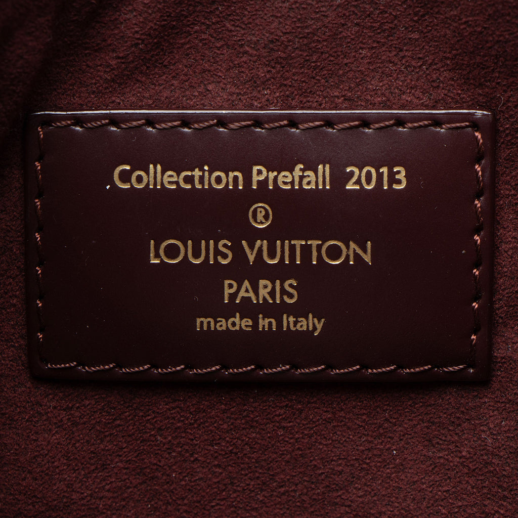 Louis Vuitton Limited Edition Damier Ebene Paillettes Mini Accessoires Pochette