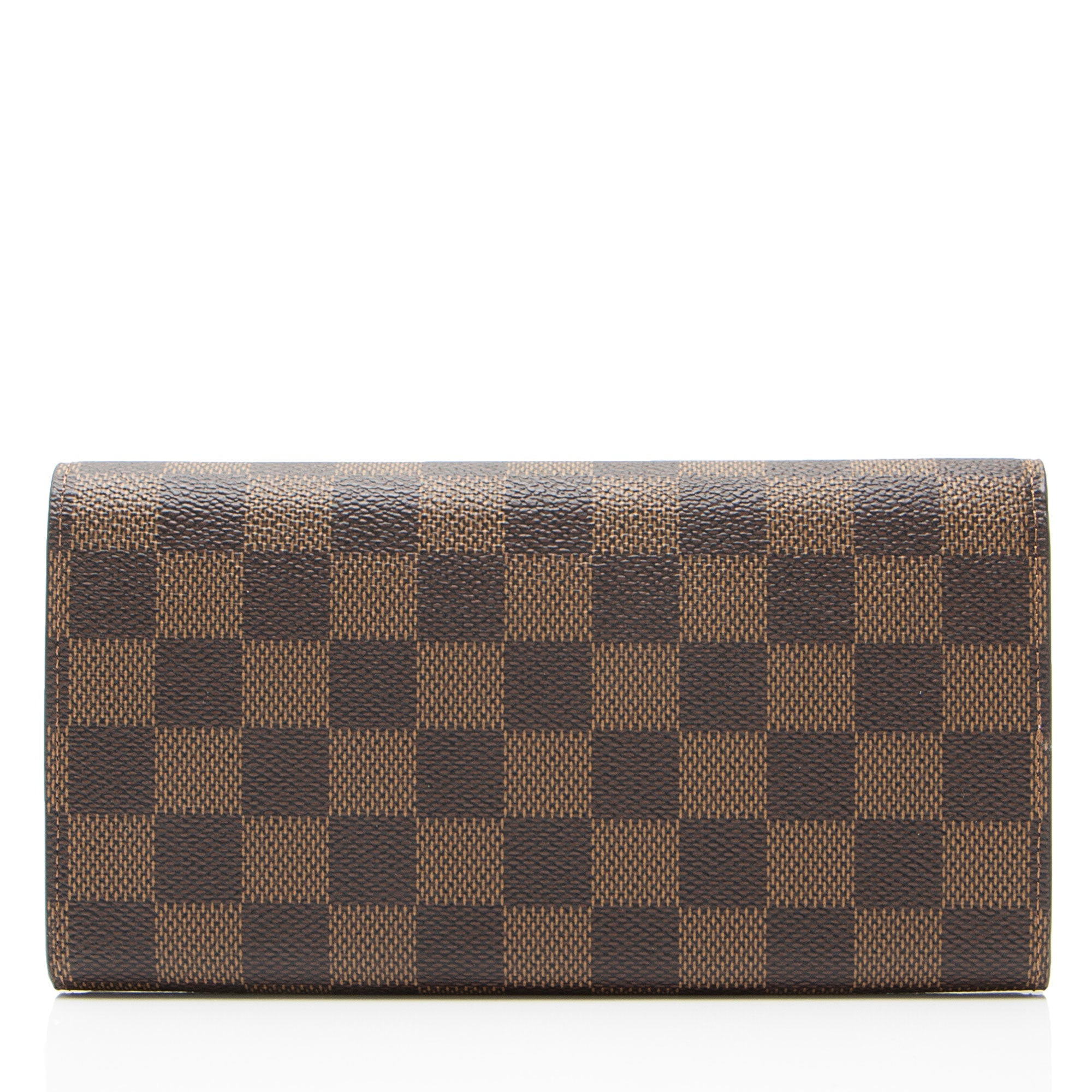 Louis Vuitton Limited Edition Damier Ebene Vivienne Paris Sarah Wallet