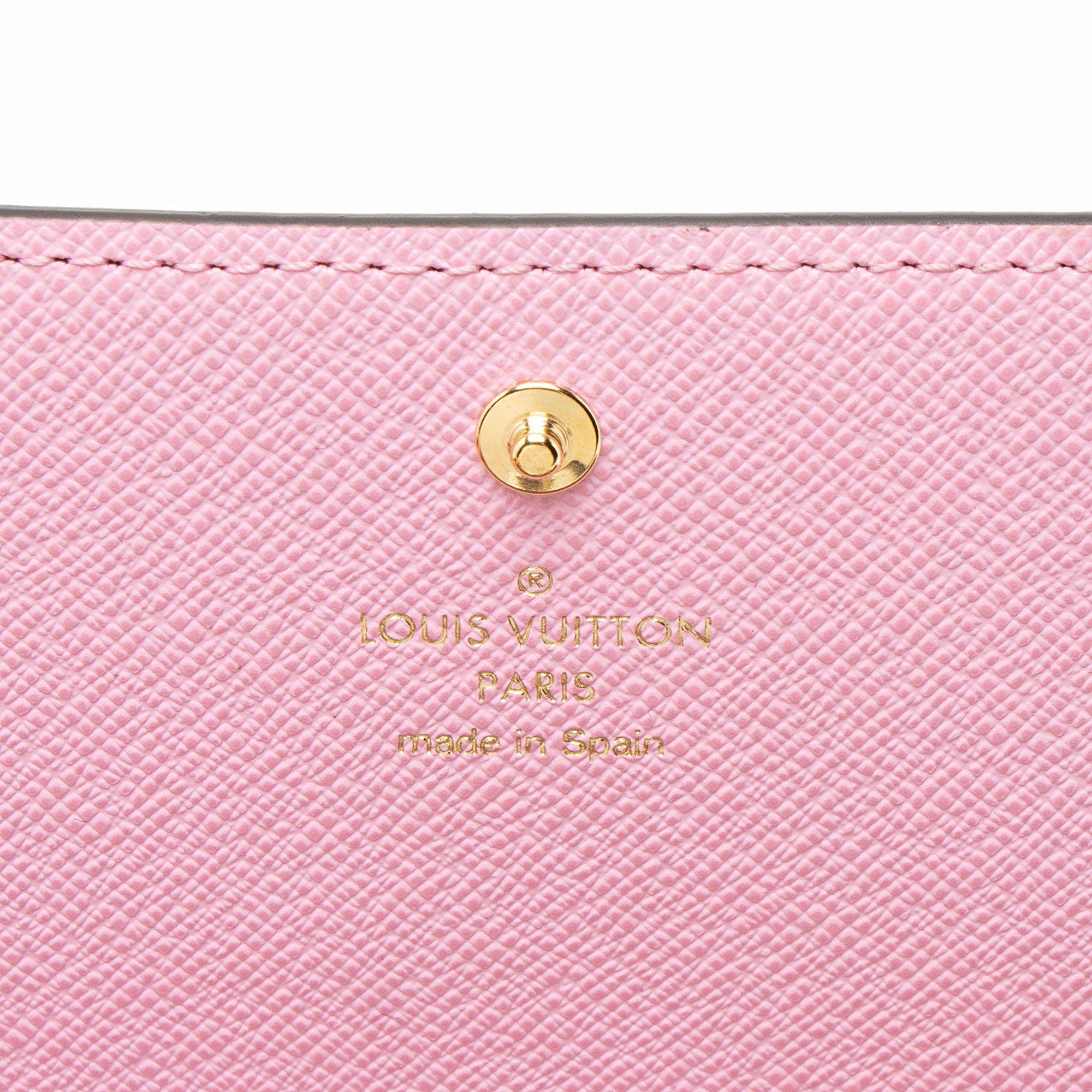 Louis Vuitton Limited Edition Damier Ebene Vivienne Paris Sarah Wallet