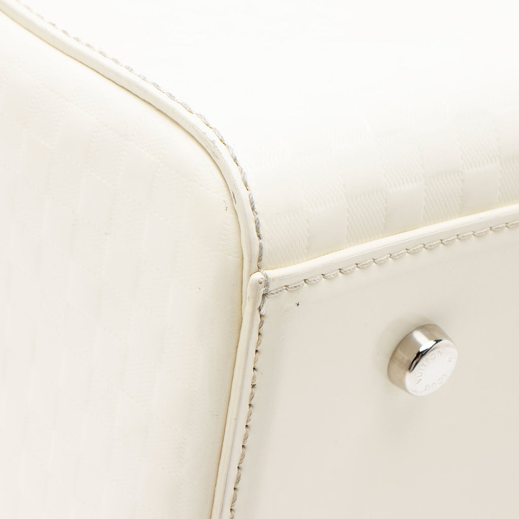 Louis Vuitton Limited Edition Damier Facette Speedy Cube Satchel