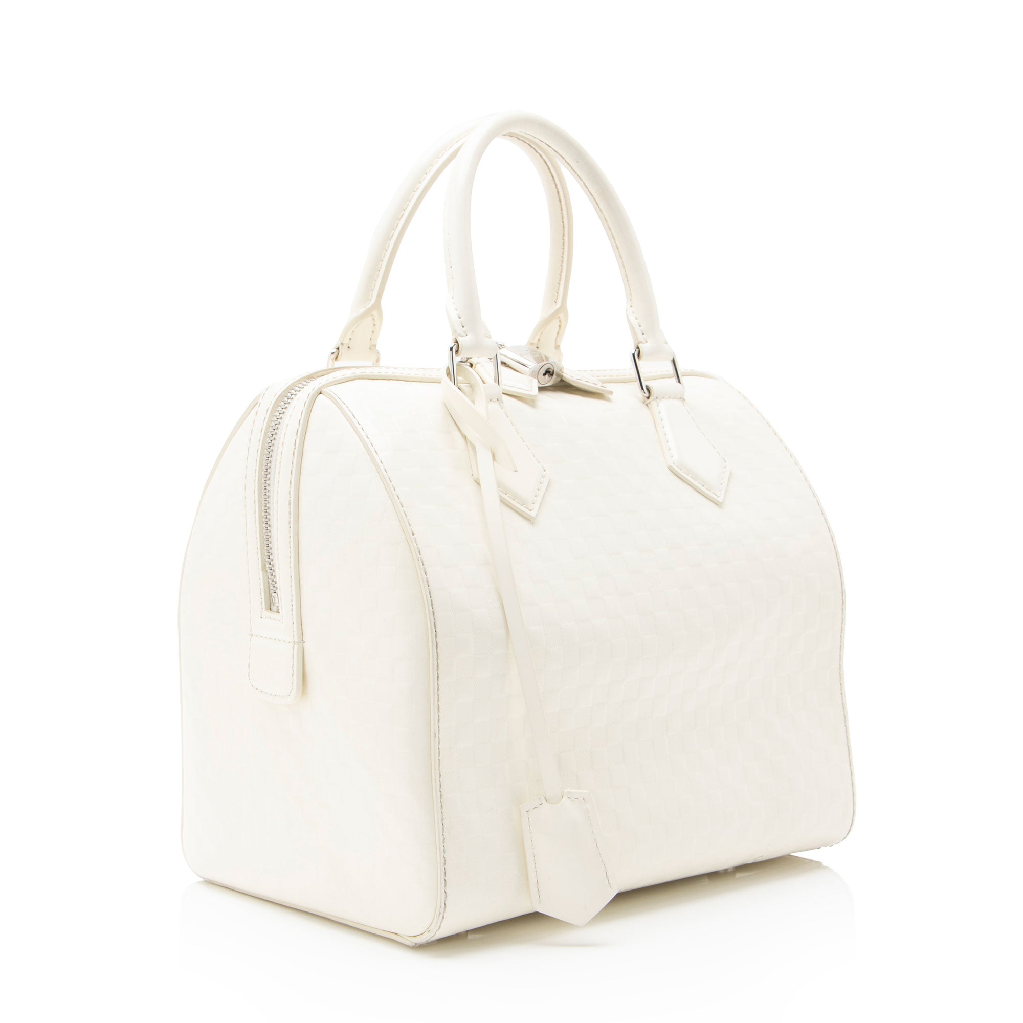 Louis Vuitton Limited Edition Damier Facette Speedy Cube Satchel