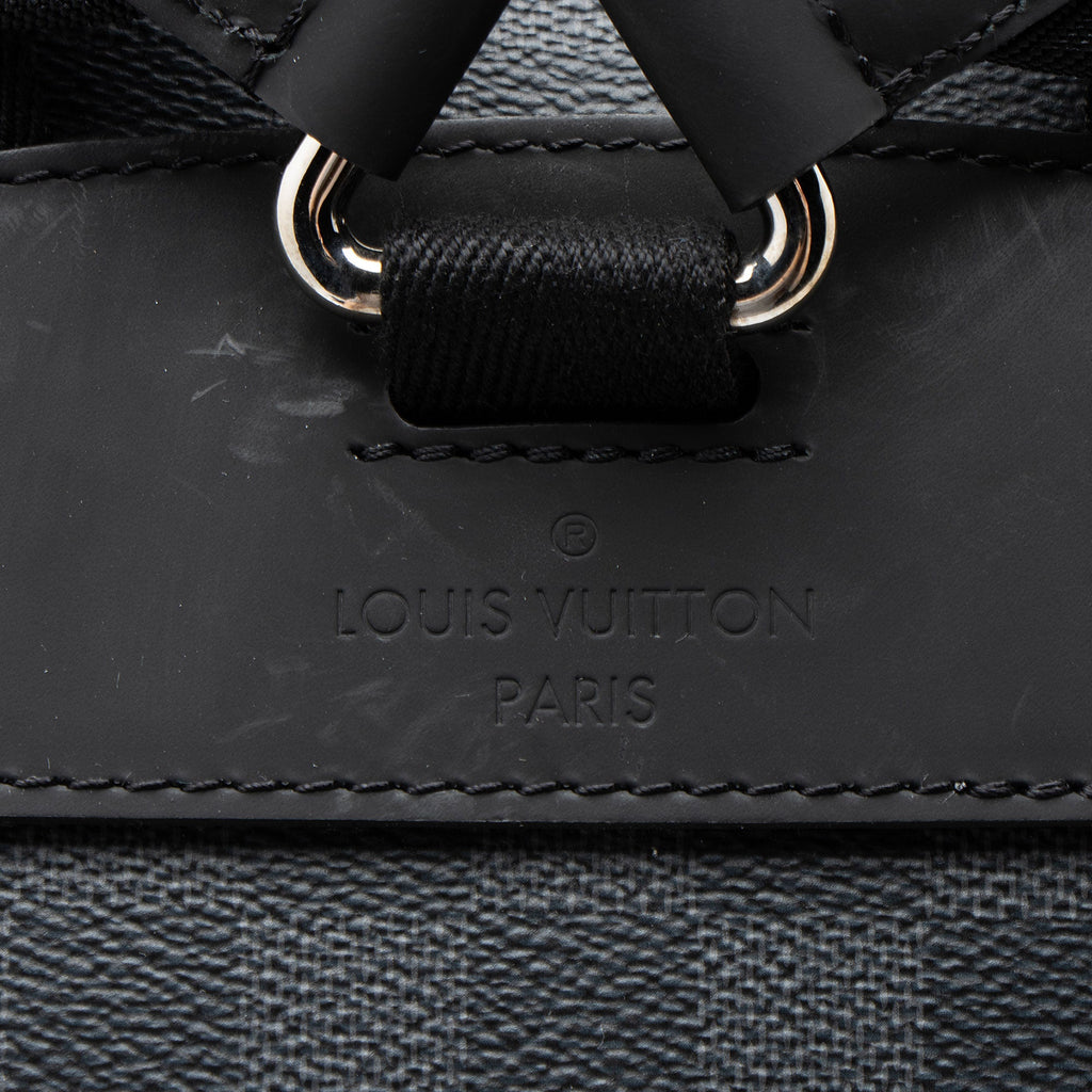 Louis Vuitton Limited Edition Damier Graphite Nemeth Josh Backpack