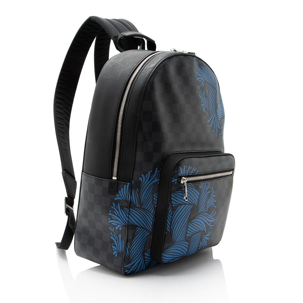 Louis Vuitton Limited Edition Damier Graphite Nemeth Josh Backpack