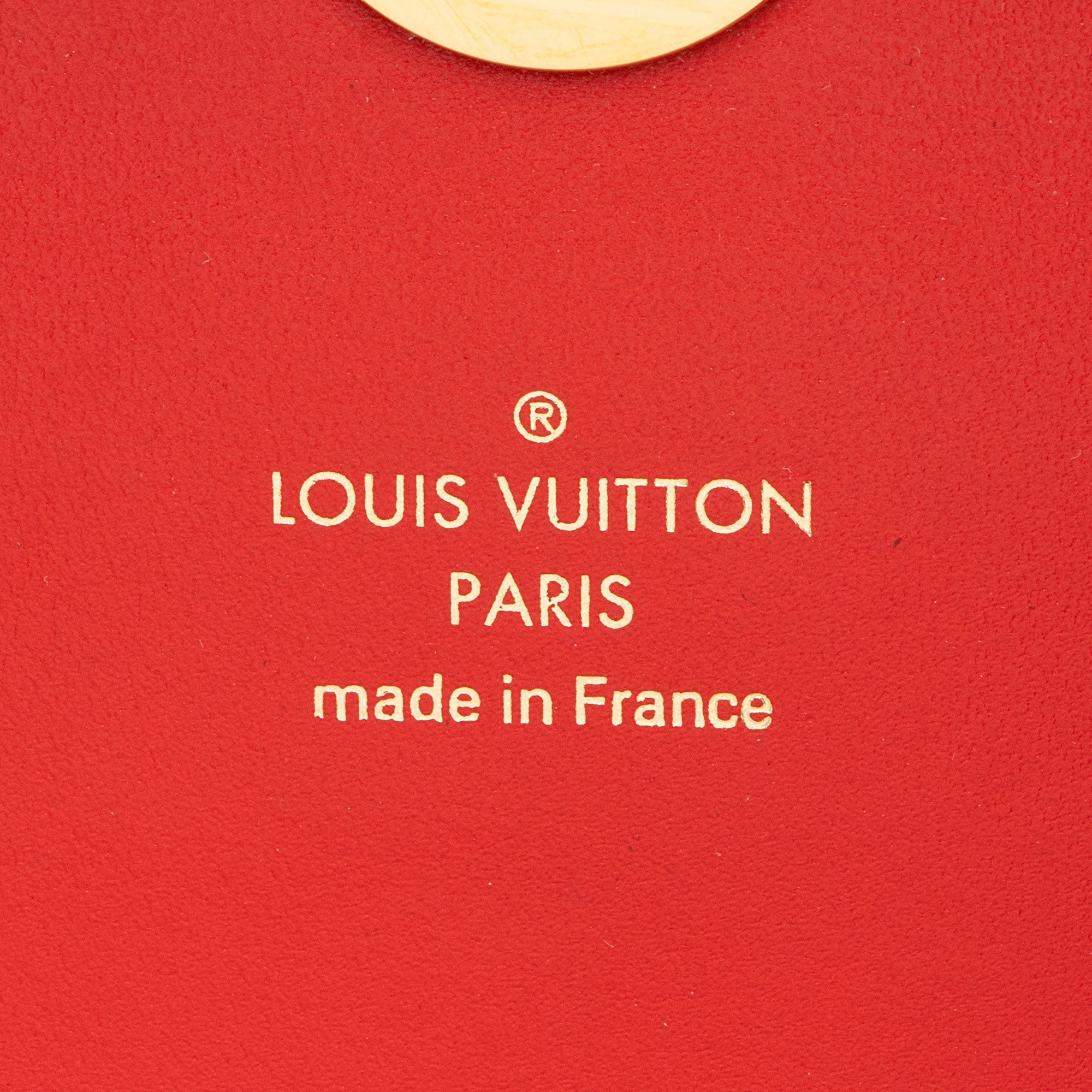 Louis Vuitton Limited Edition Denim Patchwork Flore Chain Wallet
