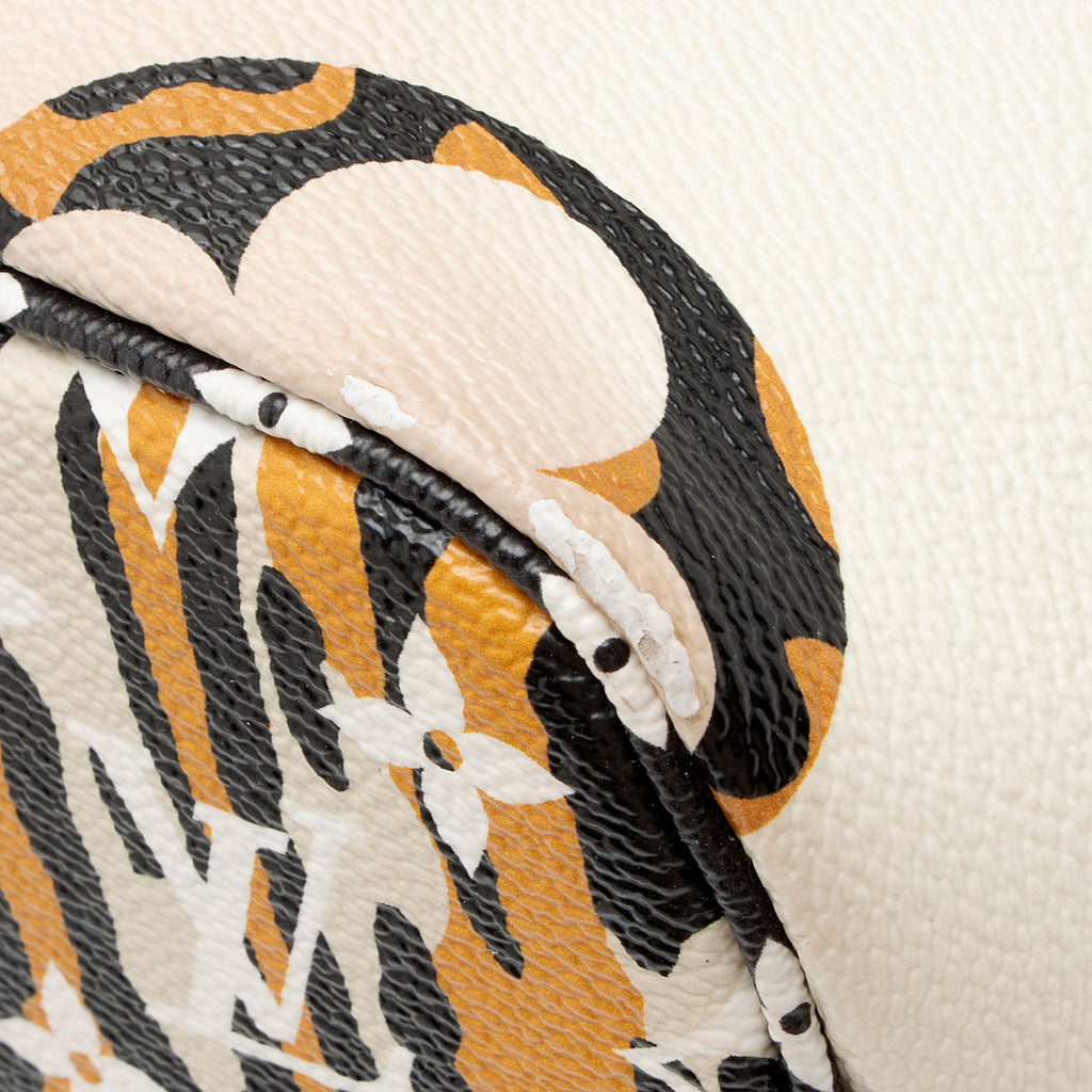 Louis Vuitton Limited Edition Giant Monogram Canvas Jungle Neverfull MM Tote