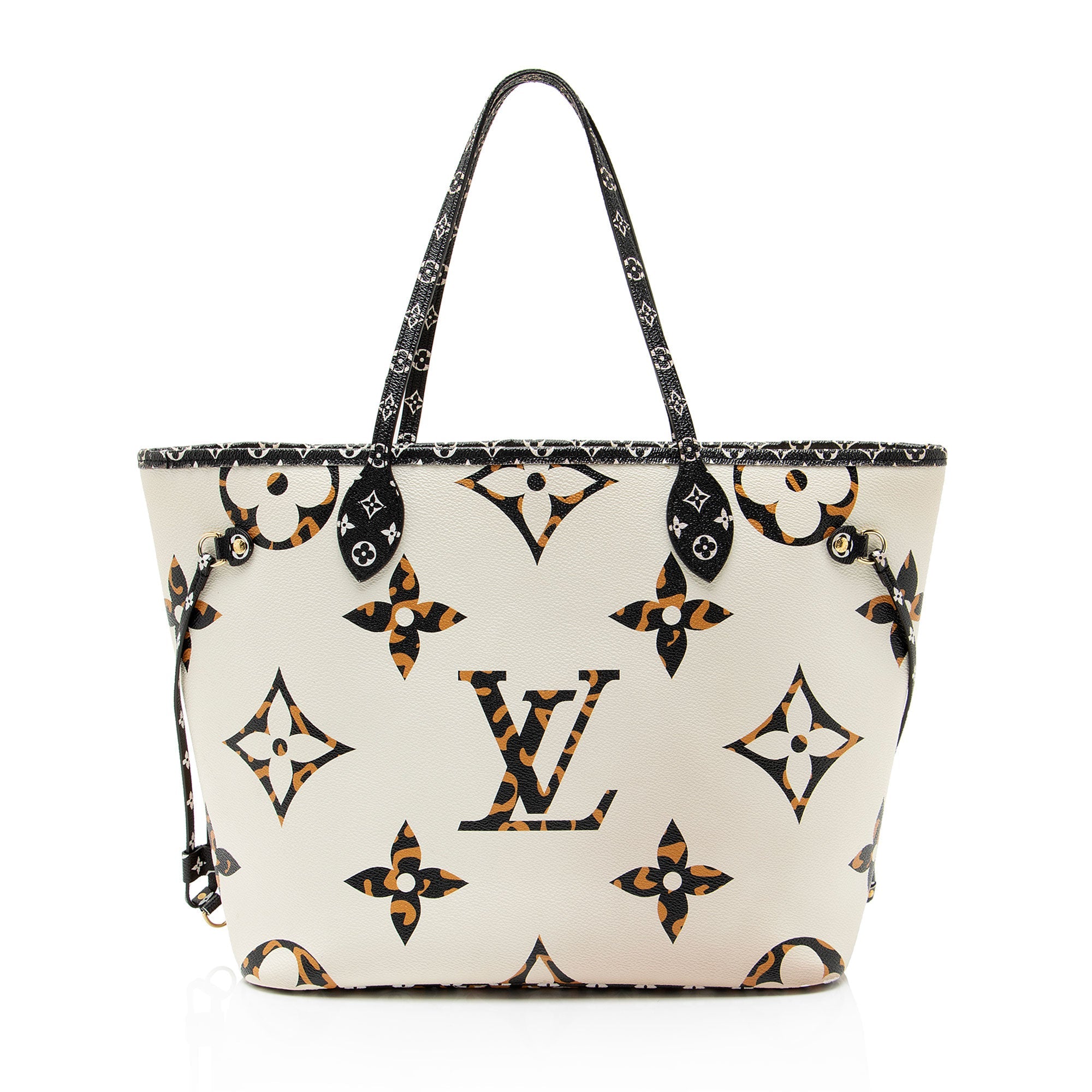 Louis Vuitton Limited Edition Giant Monogram Canvas Jungle Neverfull MM Tote