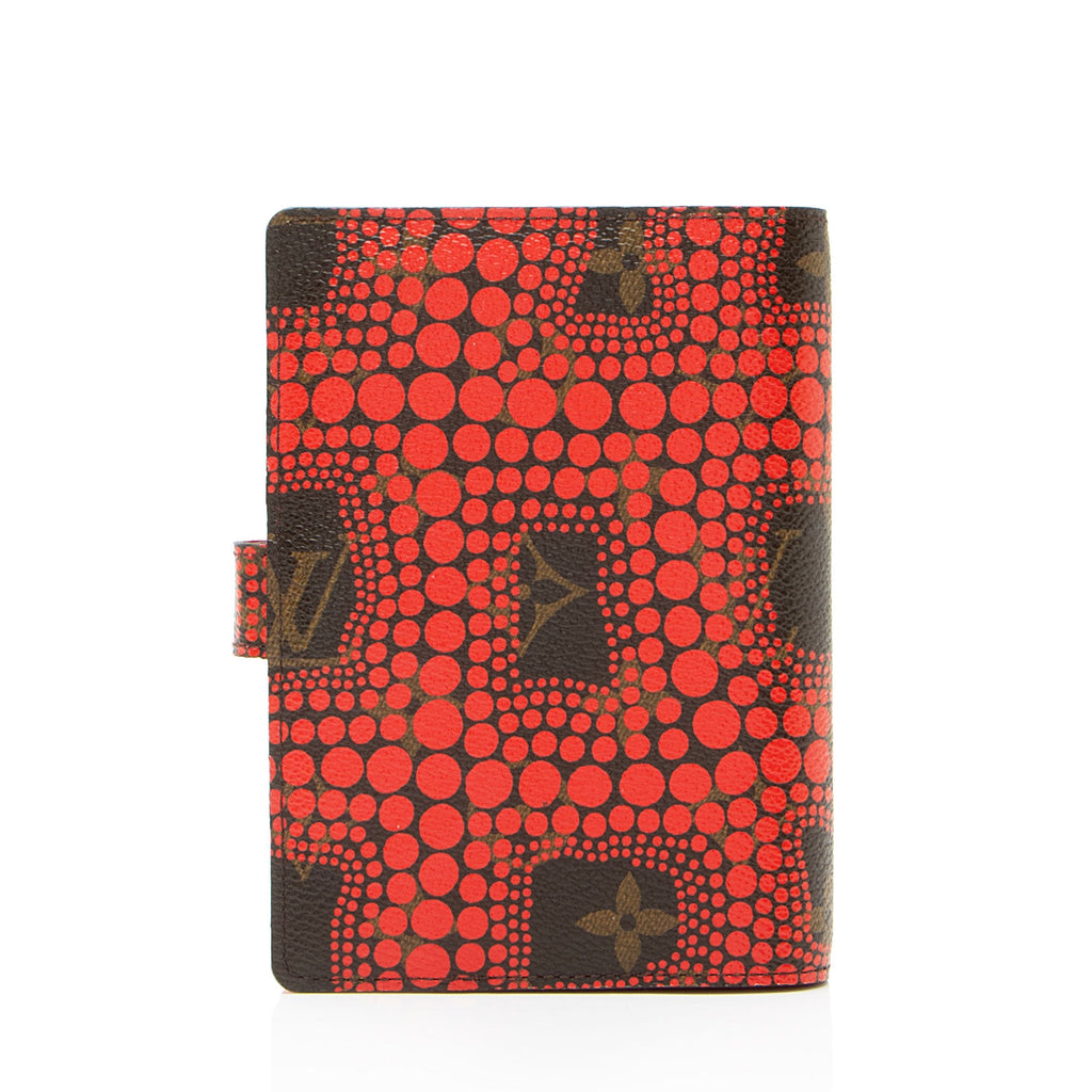 Louis Vuitton Limited Edition Kusama Small Ring Agenda Cover