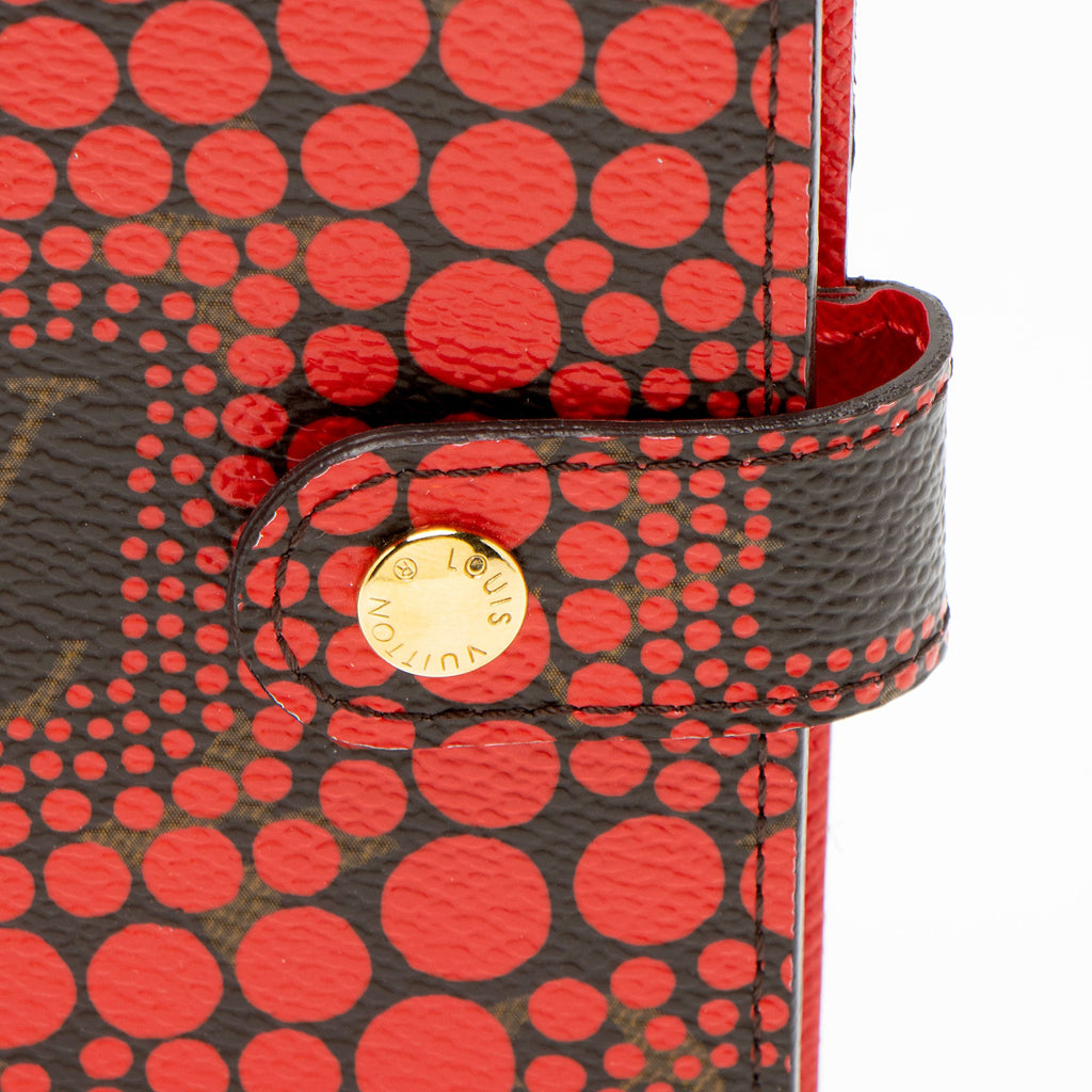 Louis Vuitton Limited Edition Kusama Small Ring Agenda Cover