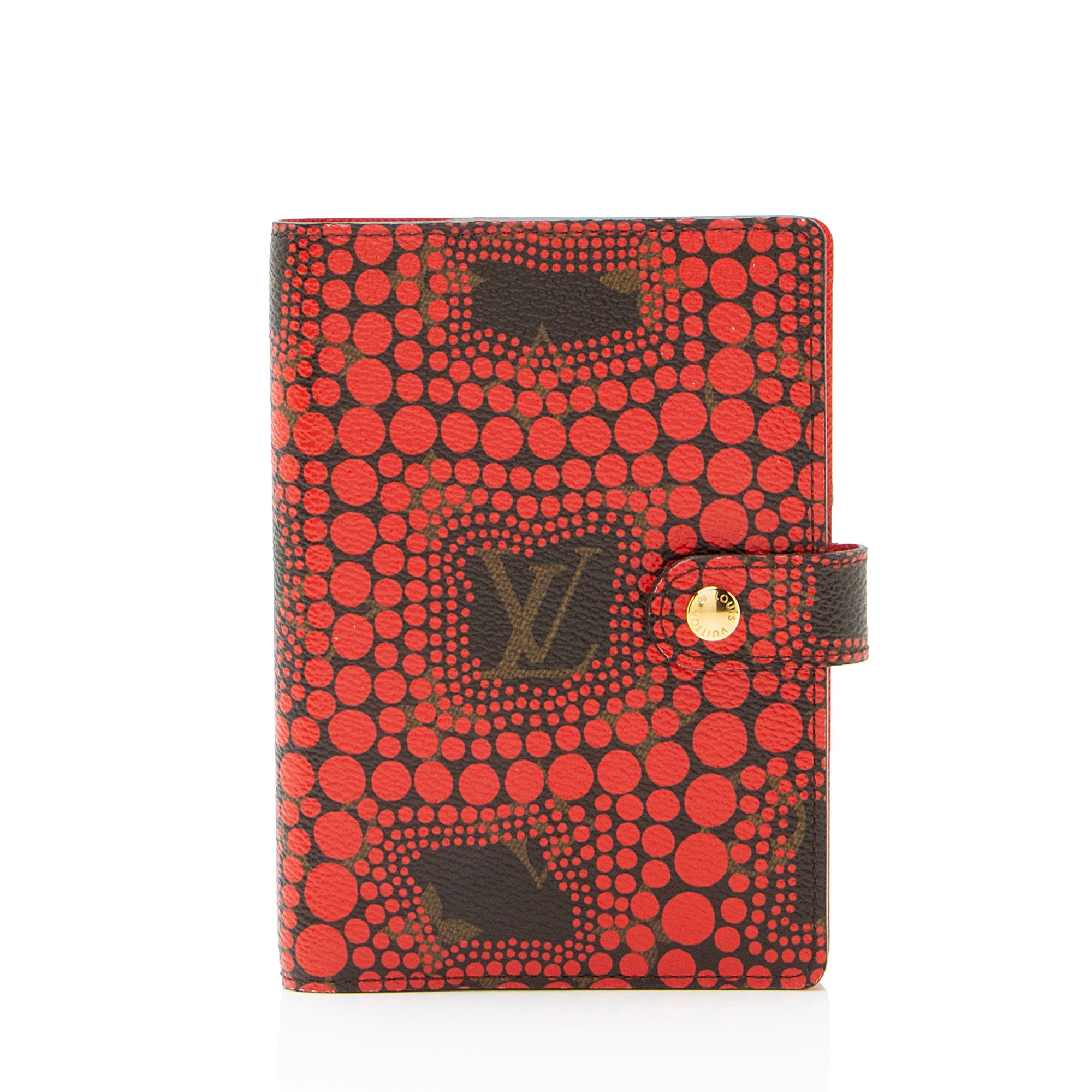 Louis Vuitton Limited Edition Kusama Small Ring Agenda Cover