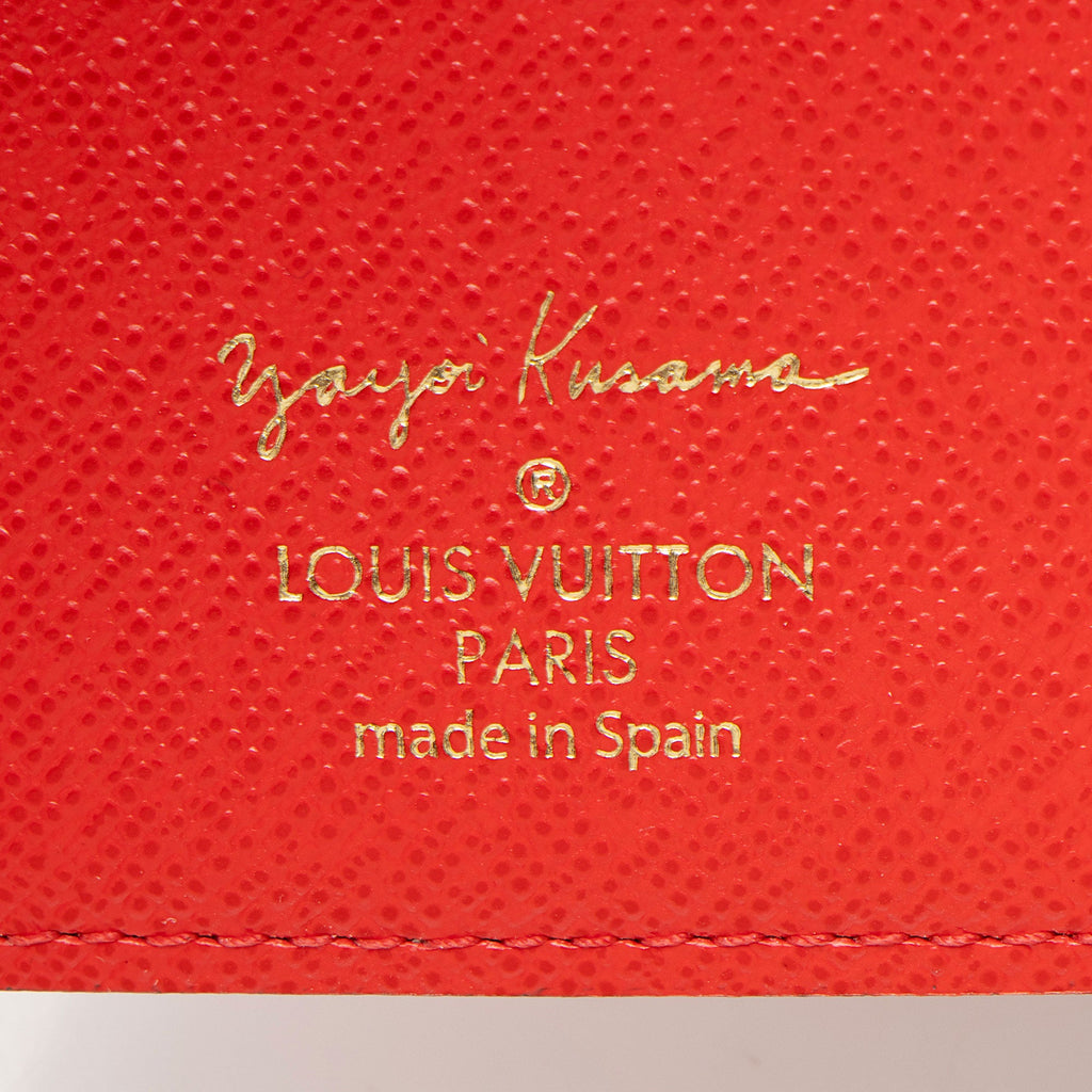 Louis Vuitton Limited Edition Kusama Small Ring Agenda Cover