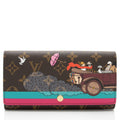 Louis Vuitton Limited Edition Monogram Canvas Animation Evasion Sarah Wallet