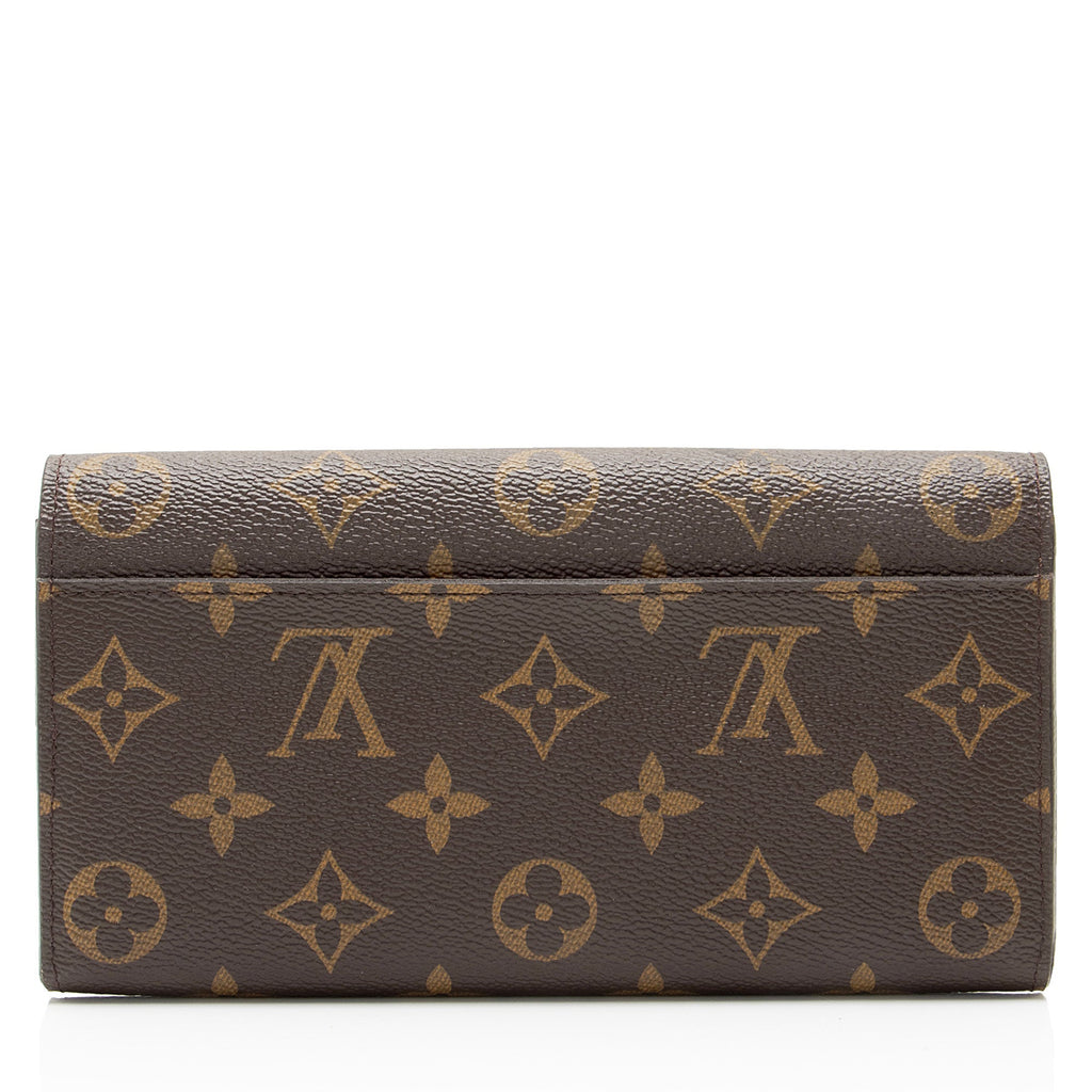 Louis Vuitton Limited Edition Monogram Canvas Animation Polar Bear Sarah Wallet