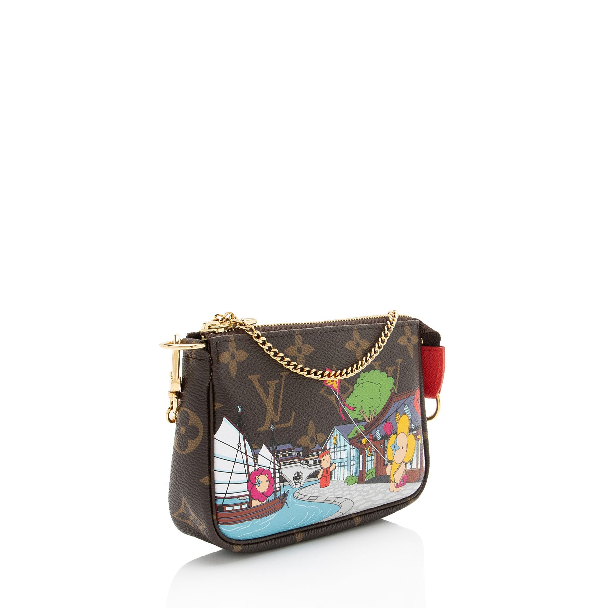 Louis Vuitton Limited Edition Monogram Canvas Vivienne Mini Pochette Accessoires