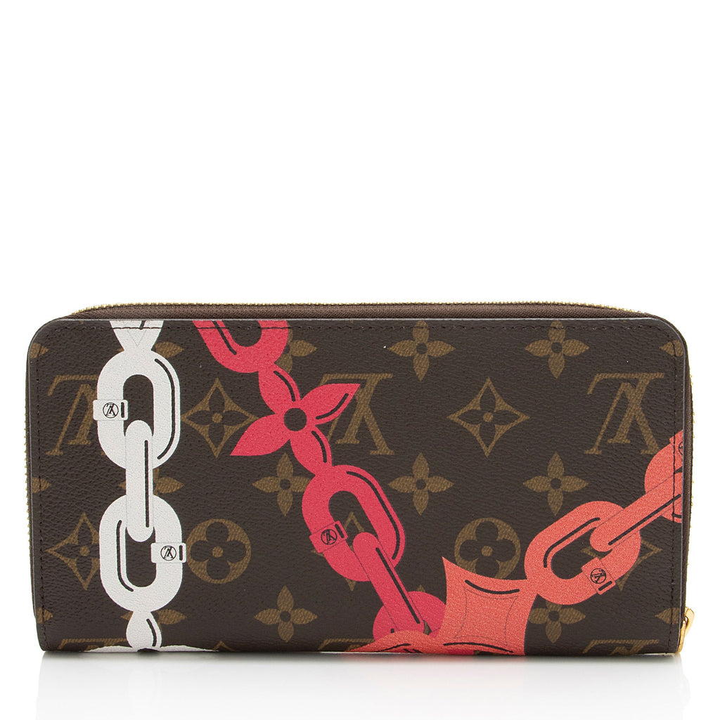 Louis Vuitton Limited Edition Monogram Canvas Bay Zippy Wallet