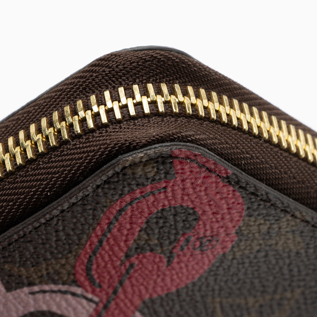 Louis Vuitton Limited Edition Monogram Canvas Bay Zippy Wallet