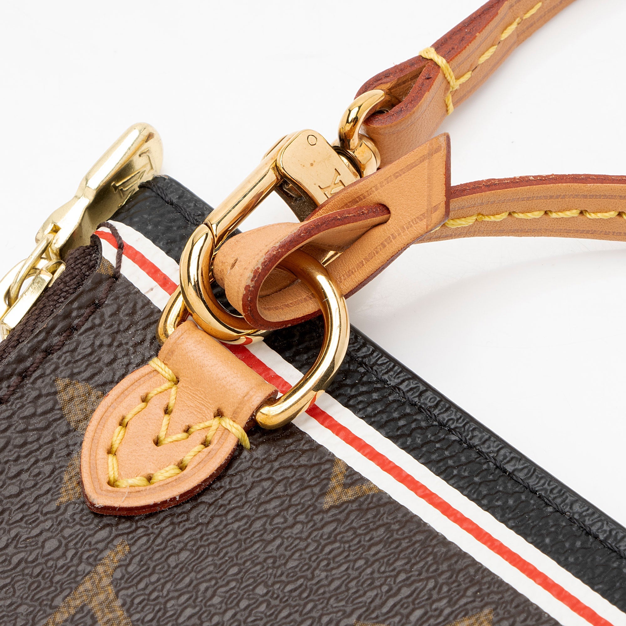 Louis Vuitton Limited Edition Monogram Canvas Game On Neverfull MM Pochette