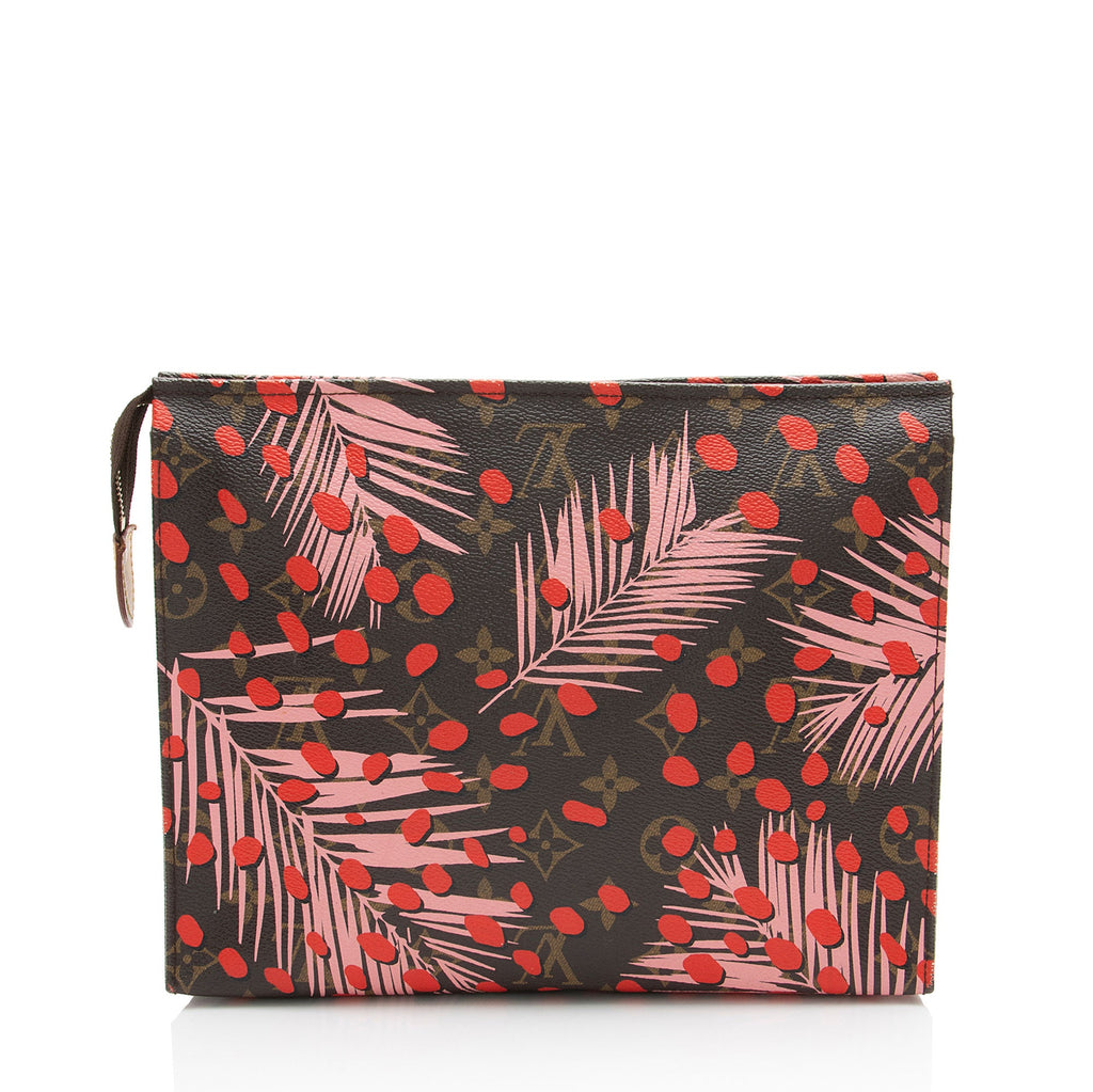 Louis Vuitton Limited Edition Monogram Canvas Jungle Dots Toiletry Pouch 26