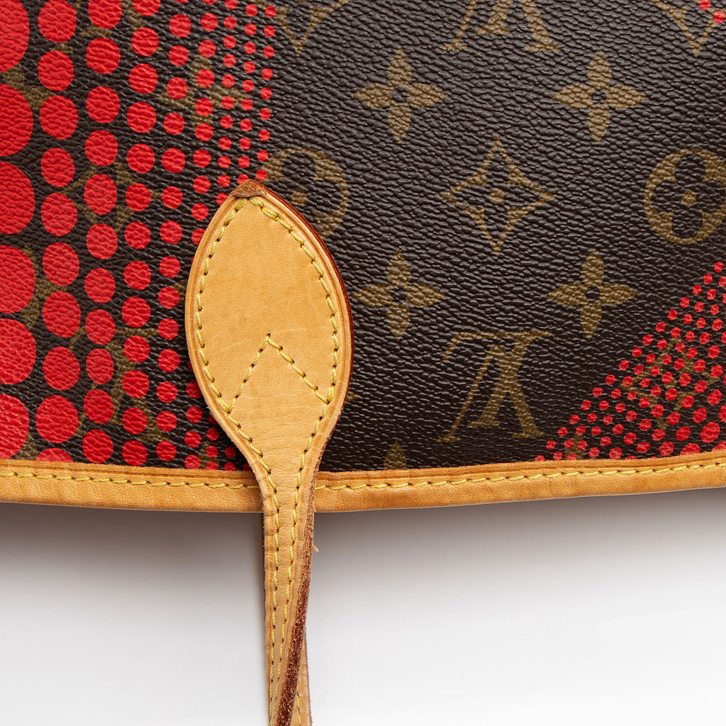 Louis Vuitton Limited Edition Monogram Canvas Kusama Neverfull MM Tote