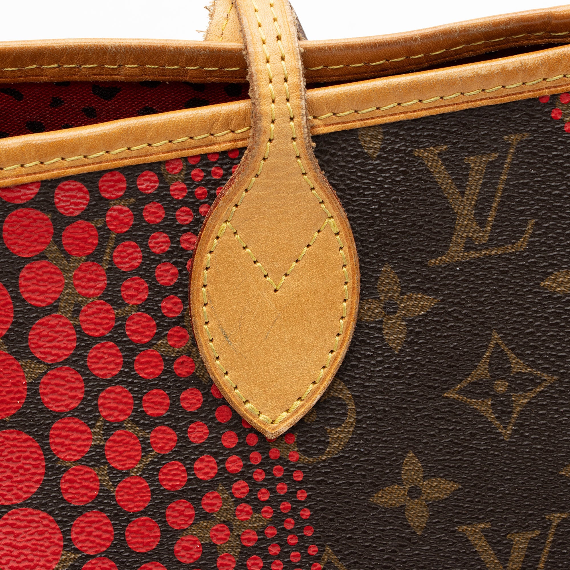 Louis Vuitton Limited Edition Monogram Canvas Kusama Neverfull MM Tote