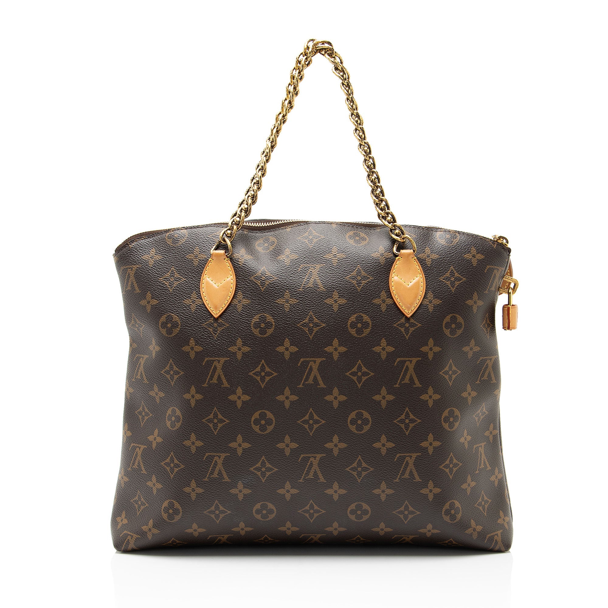 Louis Vuitton Limited Edition Monogram Canvas Lockit Chain MM Satchel