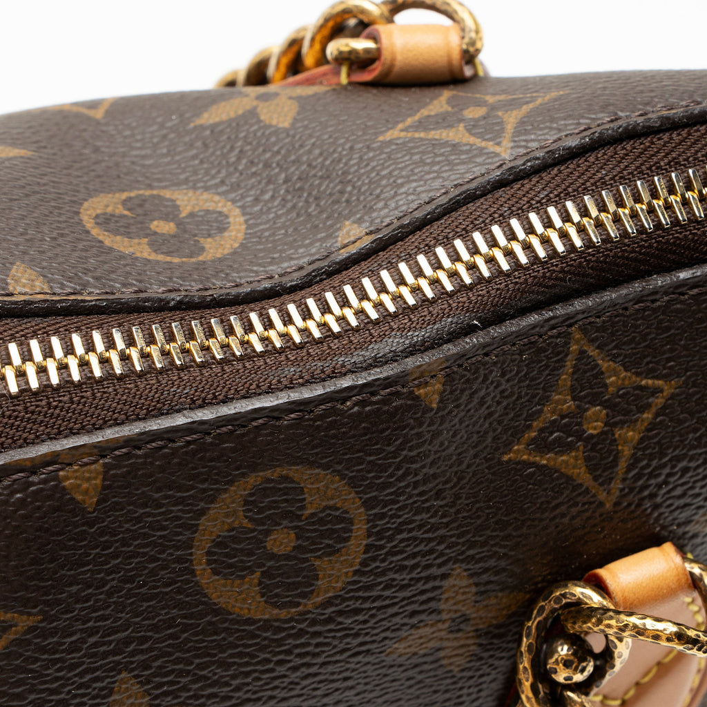 Louis Vuitton Limited Edition Monogram Canvas Lockit Chain MM Satchel