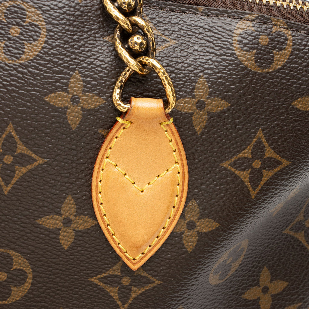 Louis Vuitton Limited Edition Monogram Canvas Lockit Chain MM Satchel