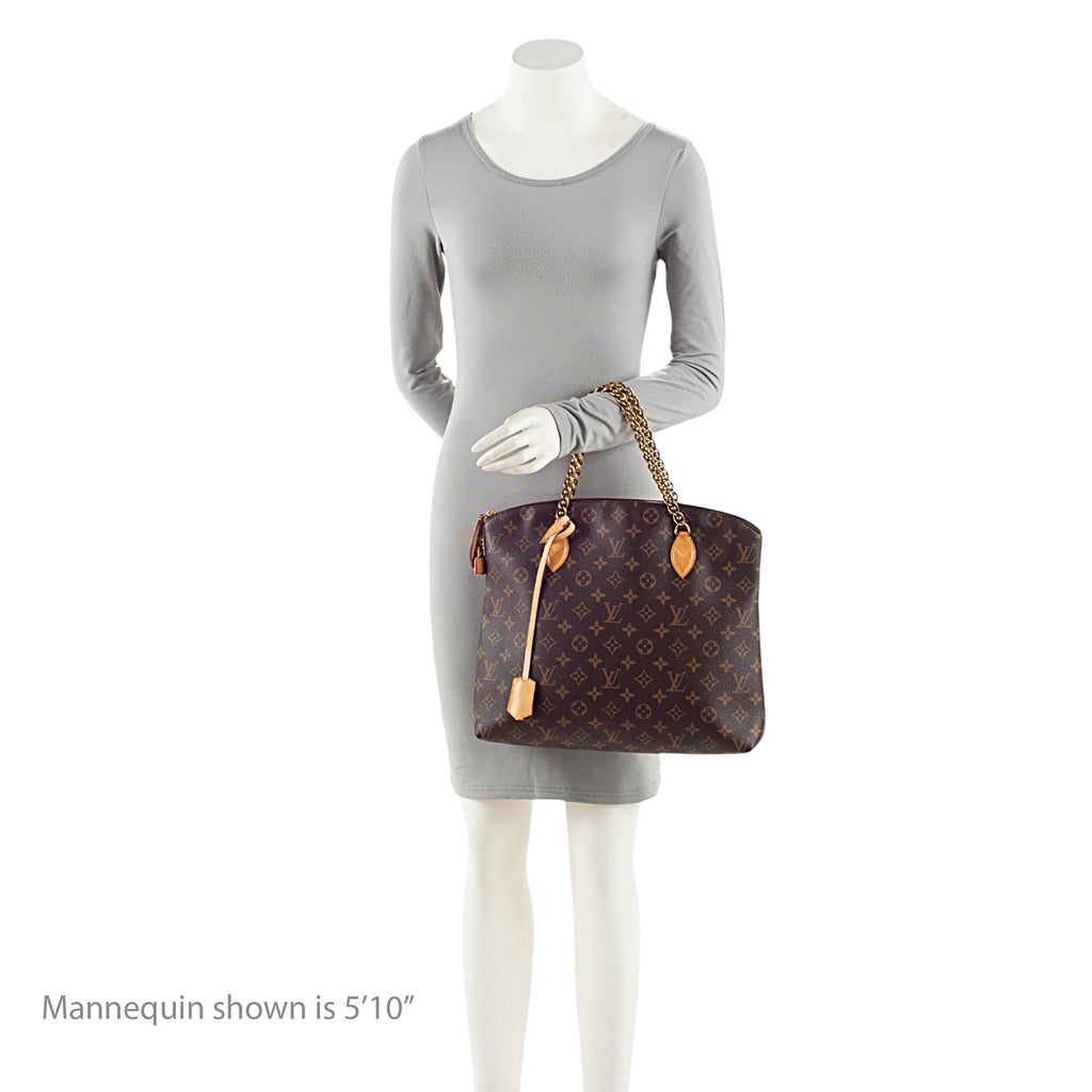 Louis Vuitton Limited Edition Monogram Canvas Lockit Chain MM Satchel
