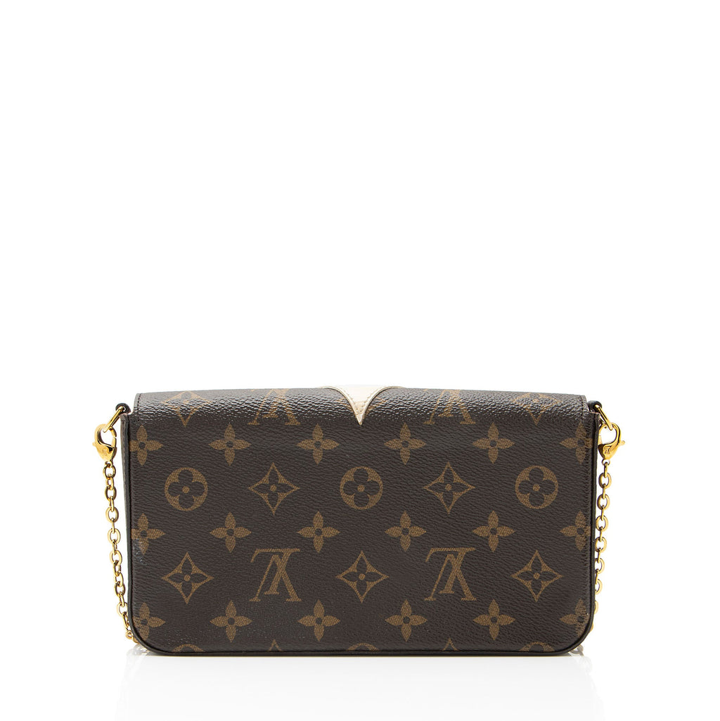 Louis Vuitton Limited Edition Monogram Canvas Lovely Birds Felicie Pochette