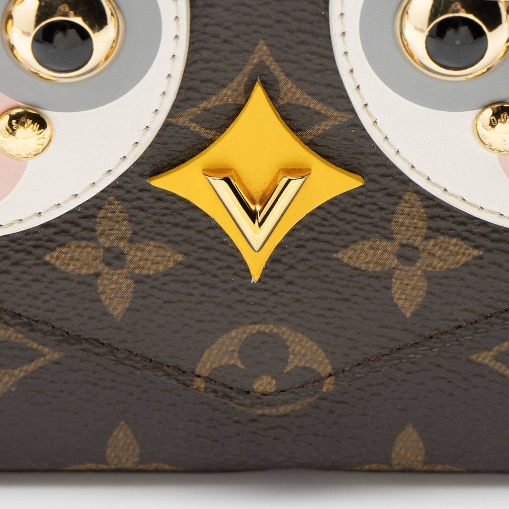 Louis Vuitton Limited Edition Monogram Canvas Lovely Birds Felicie Pochette