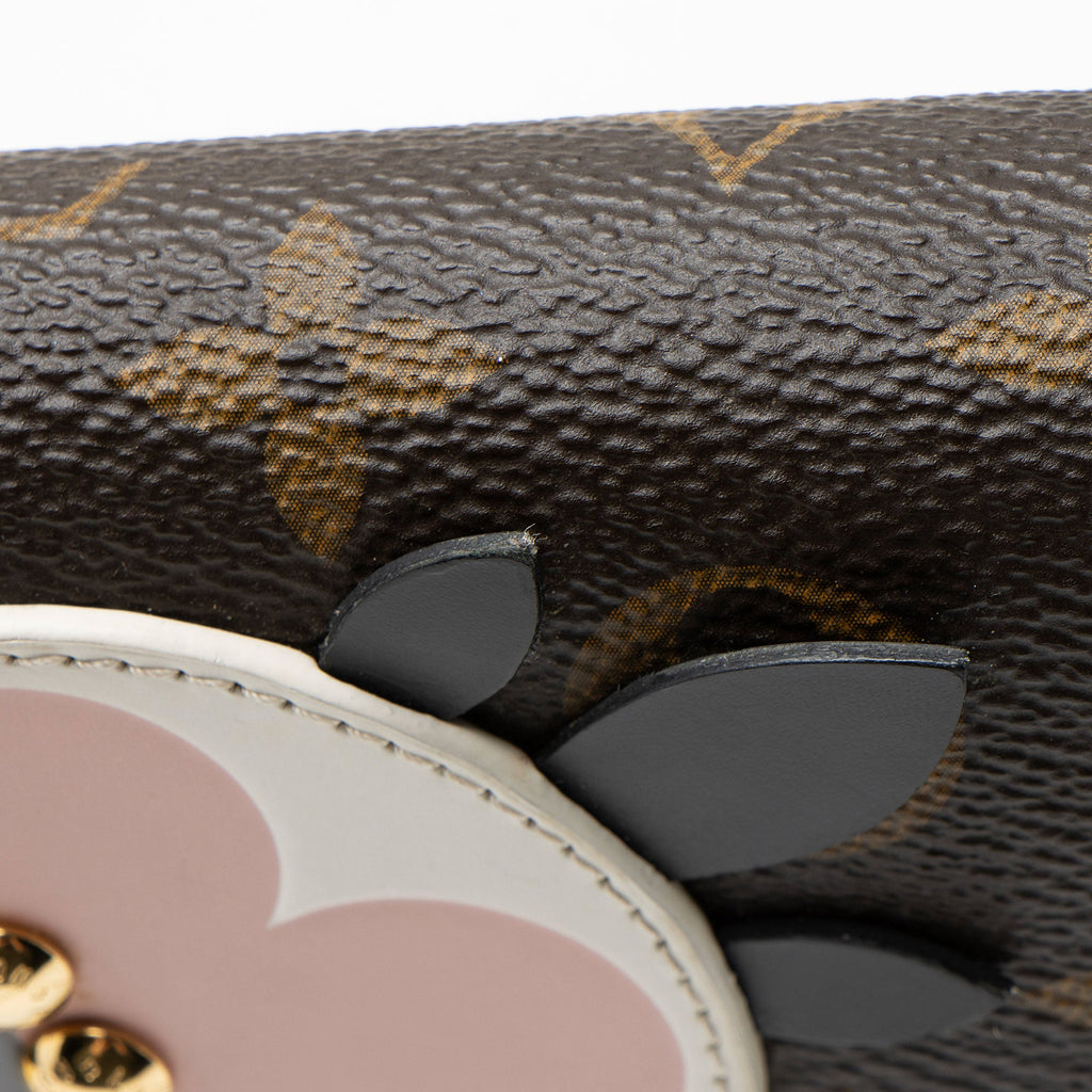 Louis Vuitton Limited Edition Monogram Canvas Lovely Birds Felicie Pochette