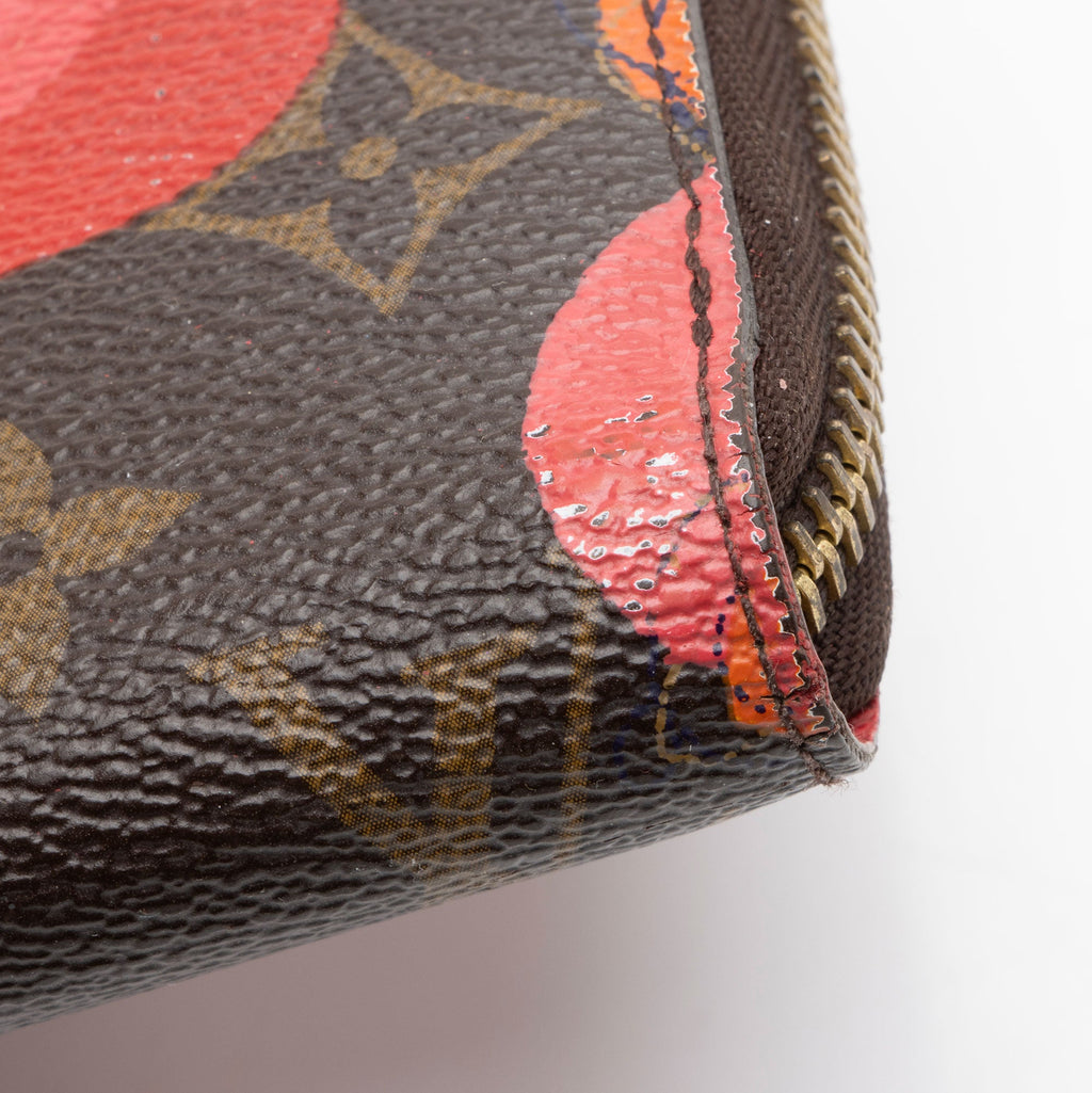 Louis Vuitton Limited Edition Monogram Canvas Ramages Zippy Wallet