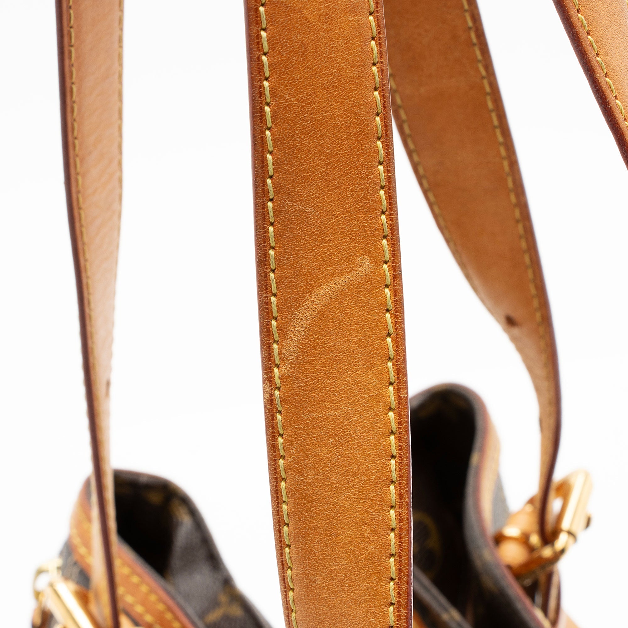 Louis Vuitton Limited Edition Monogram Canvas Riveting Satchel