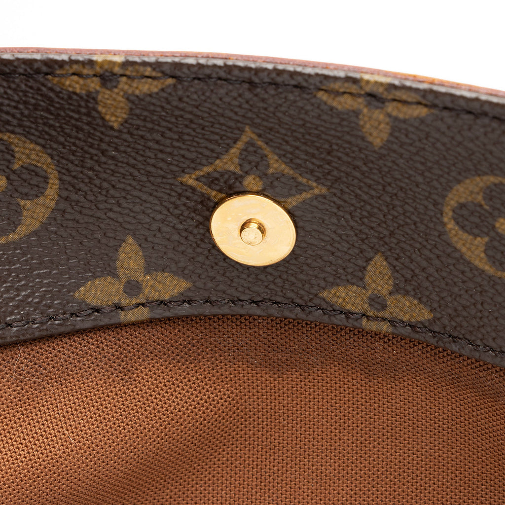 Louis Vuitton Limited Edition Monogram Canvas Riveting Satchel