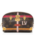 Louis Vuitton Limited Edition Monogram Canvas Summer Trunk Cosmetic Pouch