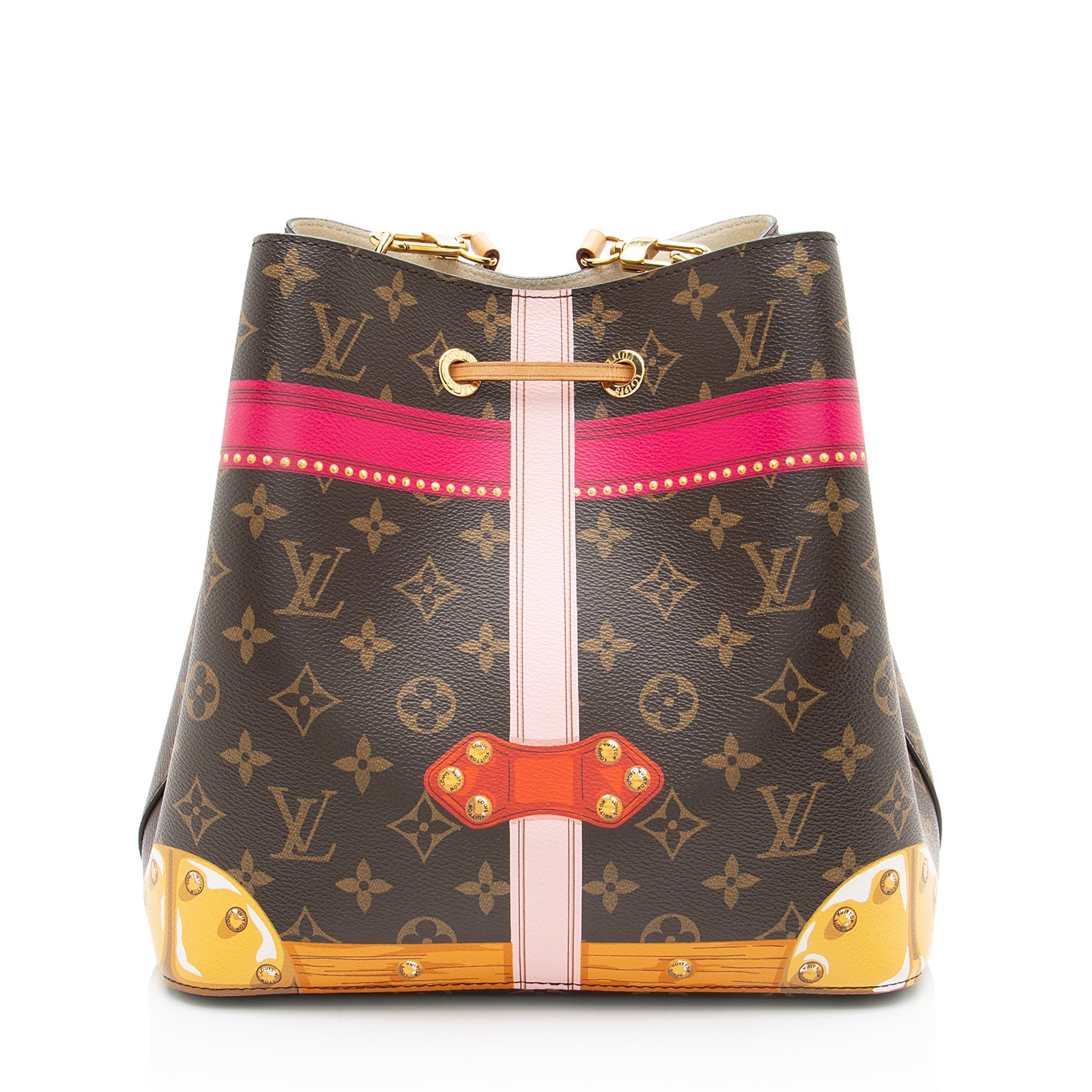 Louis Vuitton Limited Edition Monogram Canvas Summer Trunk Neonoe MM Shoulder Bag