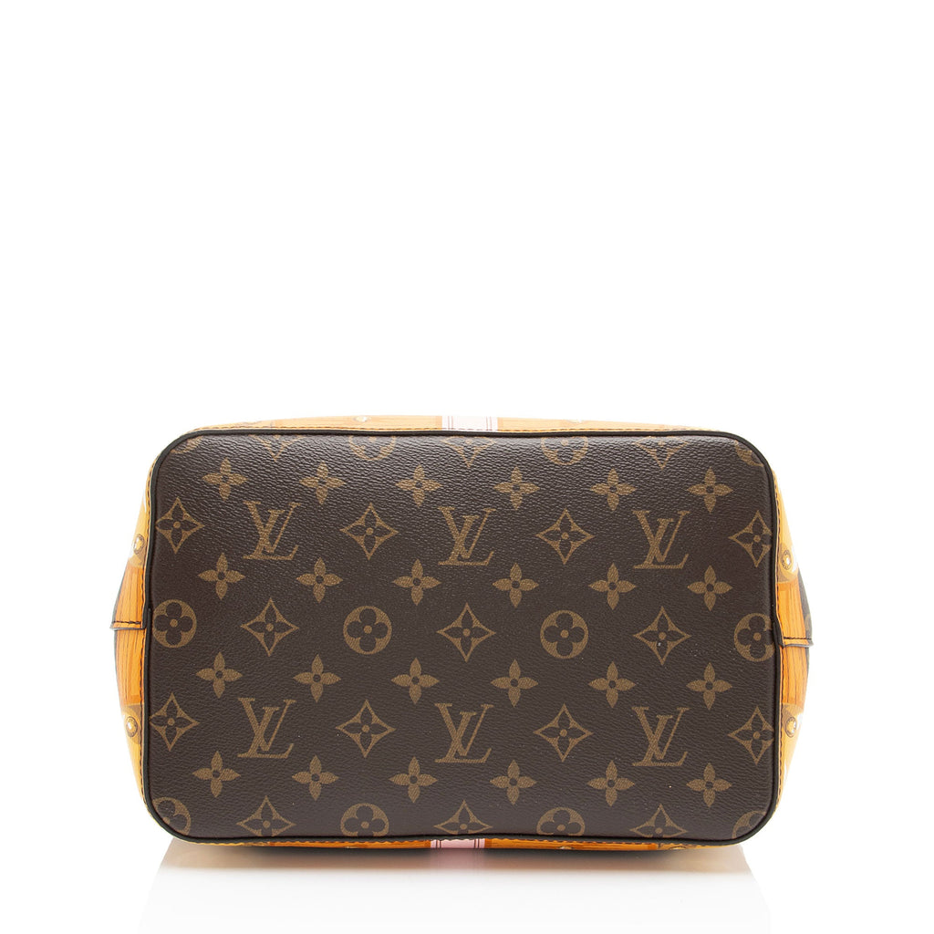 Louis Vuitton Limited Edition Monogram Canvas Summer Trunk Neonoe MM Shoulder Bag