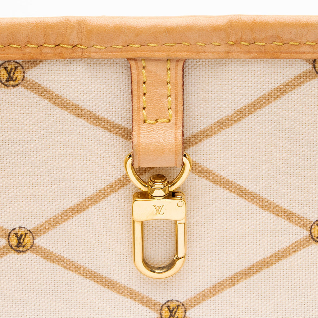 Louis Vuitton Limited Edition Monogram Canvas Summer Trunk Neverfull MM Tote