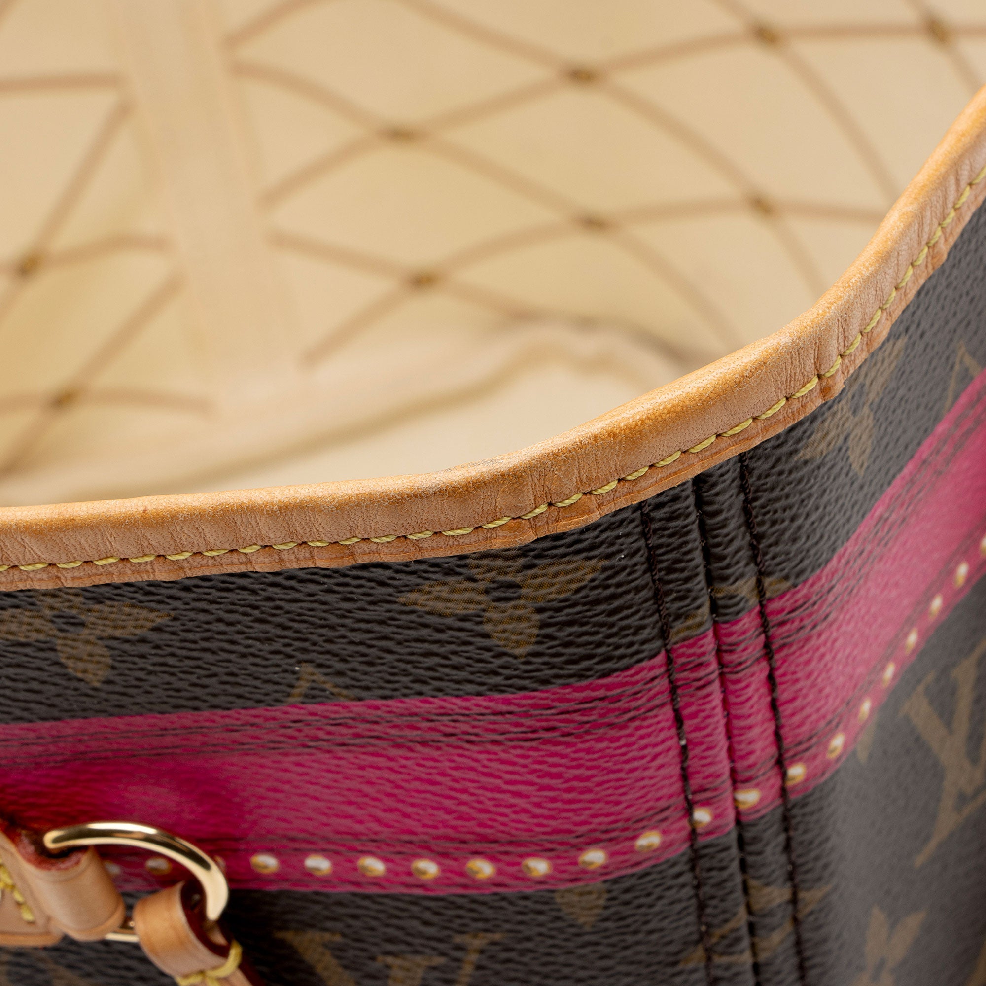 Louis Vuitton Limited Edition Monogram Canvas Summer Trunk Neverfull MM Tote