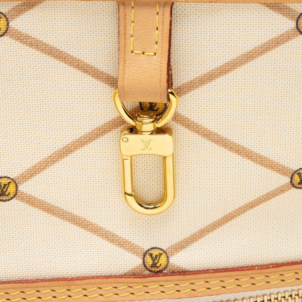 Louis Vuitton Limited Edition Monogram Canvas Summer Trunk Neverfull MM Tote