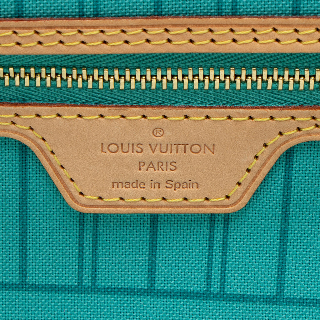 Louis Vuitton Limited Edition Monogram Canvas V Neverfull MM Tote