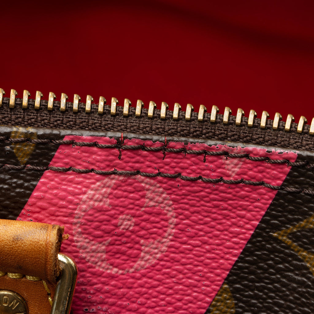 Louis Vuitton Monogram Canvas V Speedy 30 Satchel - FINAL SALE (SHF-ETgDwY)