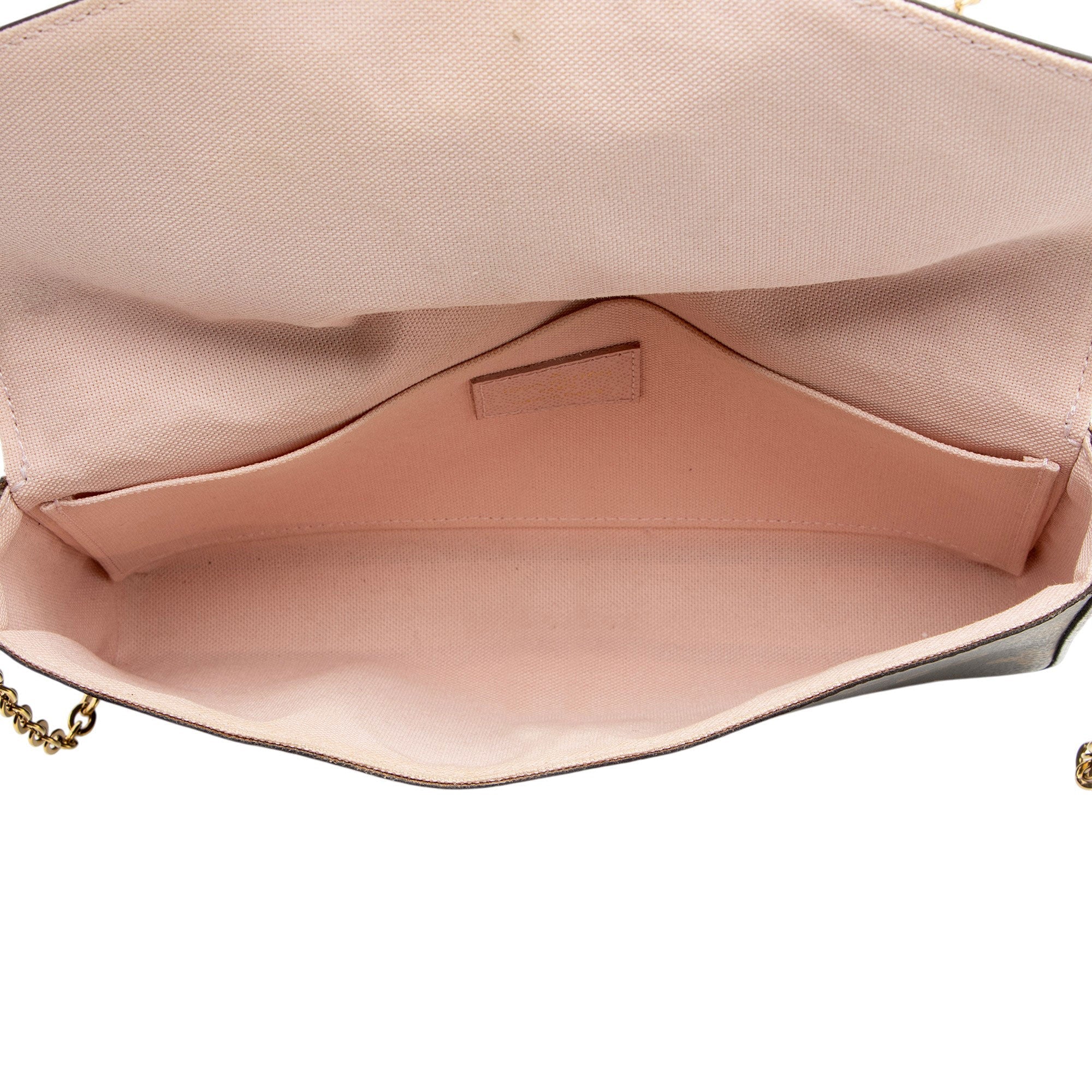 Louis Vuitton Limited Edition Monogram Canvas Valentine Dog Felicie Pochette