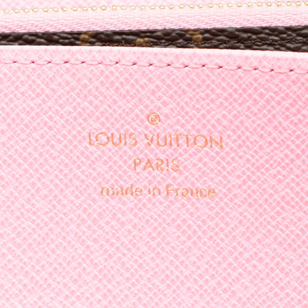 Louis Vuitton Limited Edition Monogram Canvas Vivienne Ice Skating Zippy Wallet